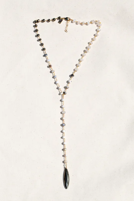 SPECTRUM Y NECKLACE- FOG sold by Native Gem