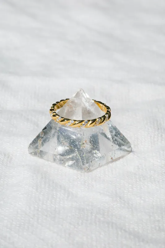 ETERNITY BAND - TRENZA sold by Native Gem