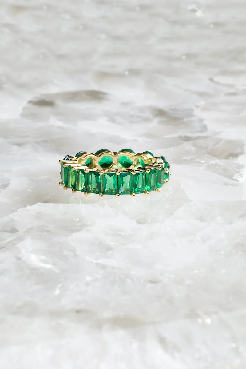 PILLOWTALK RING- EMERALD sold by Native Gem product image thumbnail 3