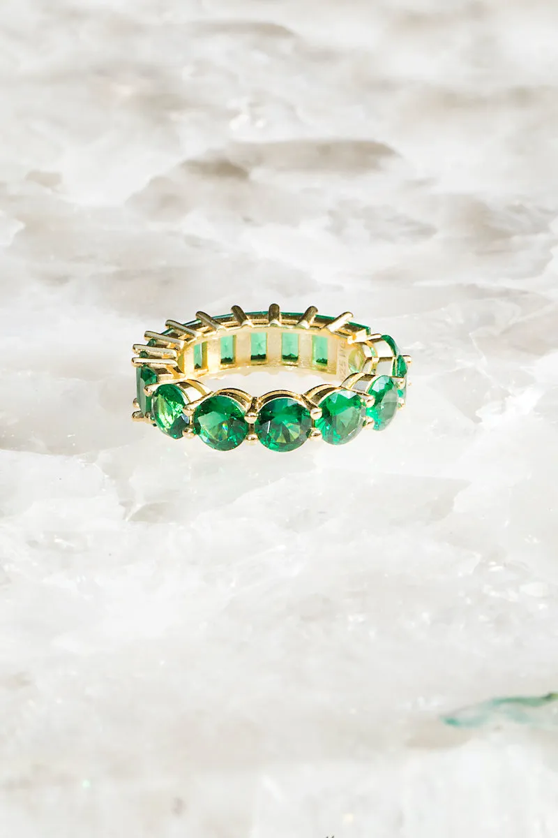PILLOWTALK RING- EMERALD sold by Native Gem product image thumbnail 4