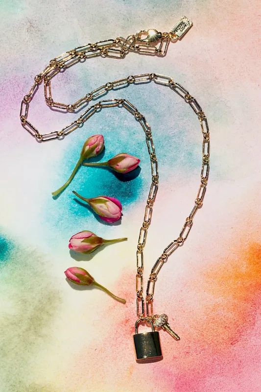 LOCKHEART NECKLACE sold by Native Gem