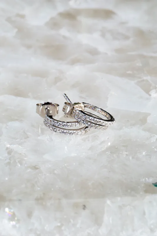 EVIL TWIN HUGGIES- STERLING SILVER sold by Native Gem