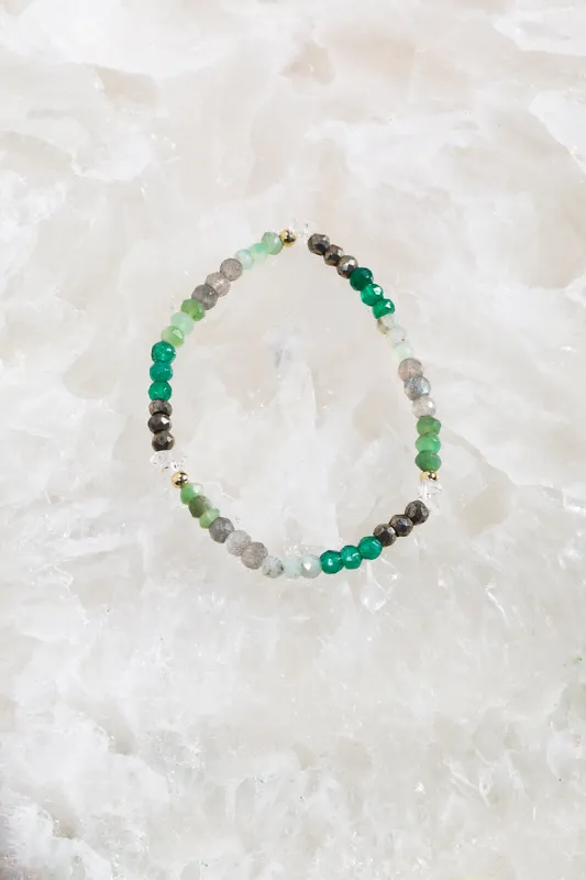 PARADISE BRACELET- JADE OMBRÉ sold by Native Gem