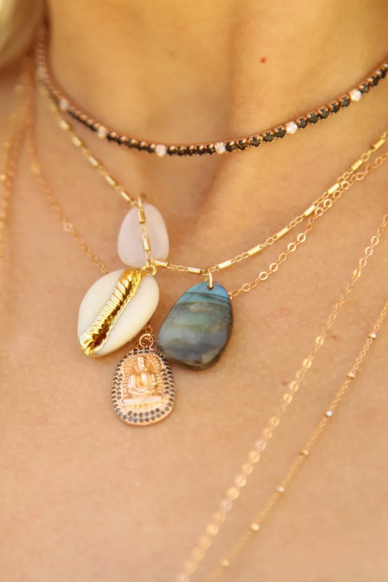 TENNIS NECKLACE- EDGE sold by Native Gem product image thumbnail 2