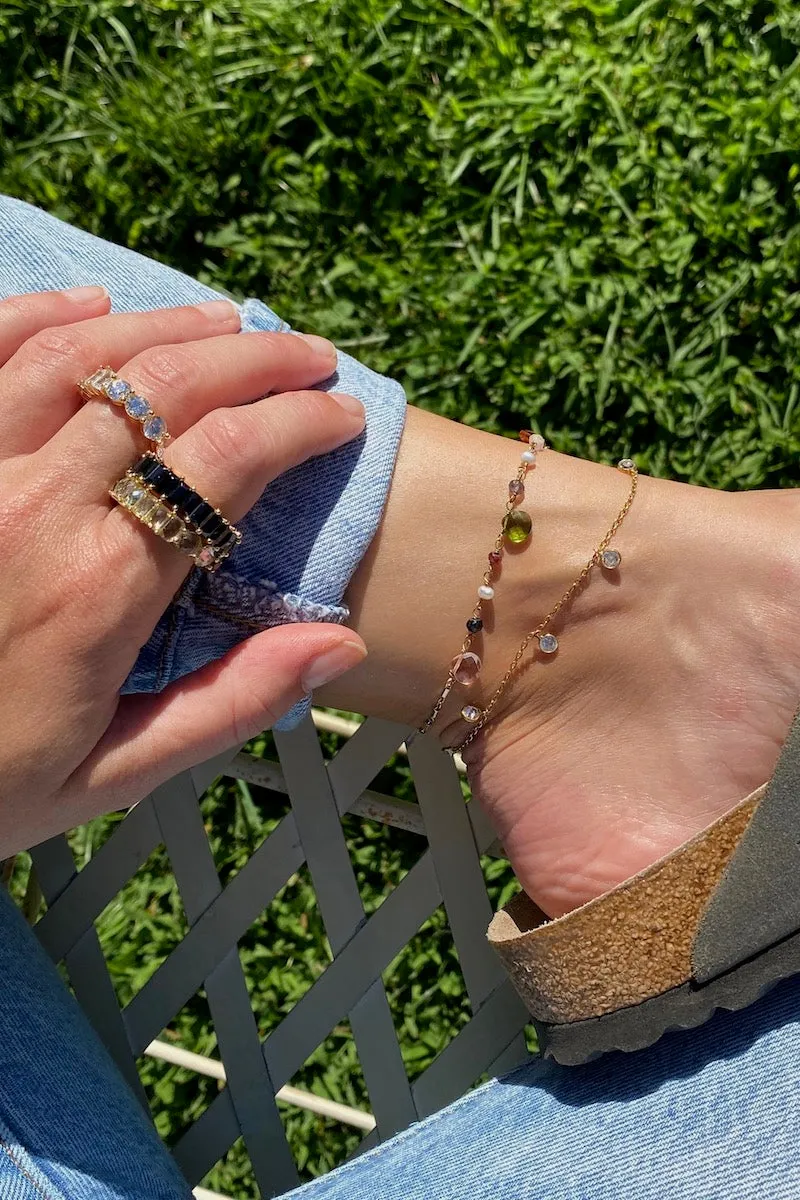 GUM DROP ANKLET- RAINBOW sold by Native Gem product image thumbnail 2