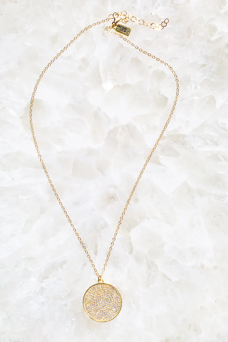 DISCO NECKLACE- 14K GOLDFILL sold by Native Gem
