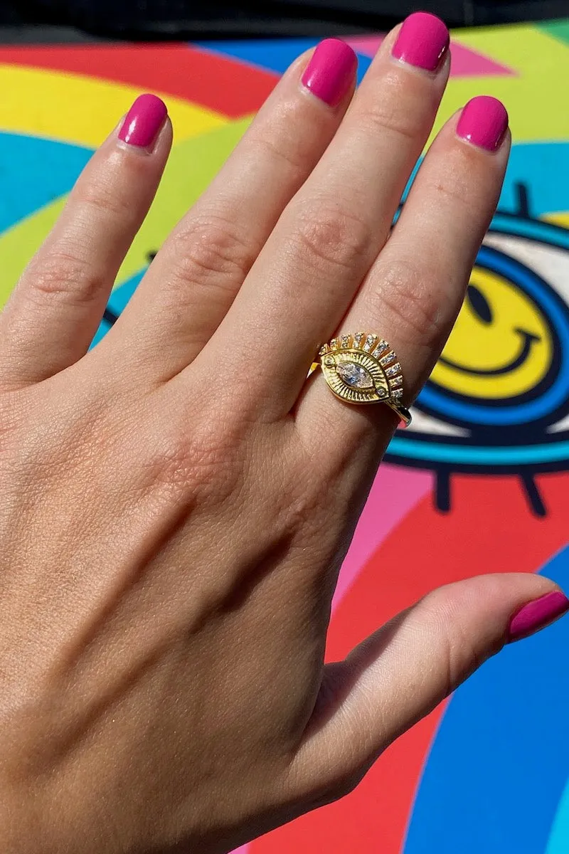 FORESIGHT EYE RING sold by Native Gem product image thumbnail 2