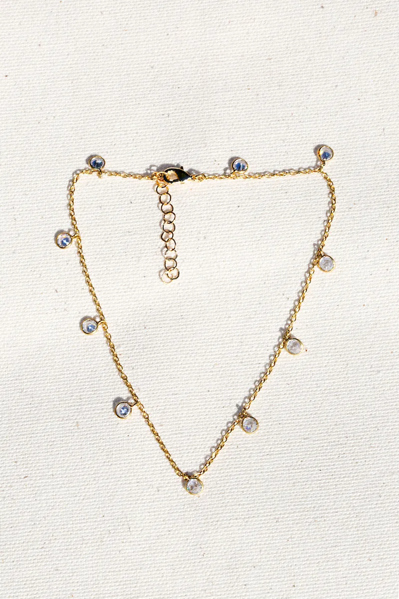 SMITTEN CIRCLE ANKLET sold by Native Gem