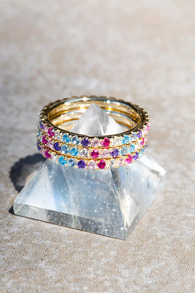 ETERNITY BAND- RAINBOW sold by Native Gem product image thumbnail 3