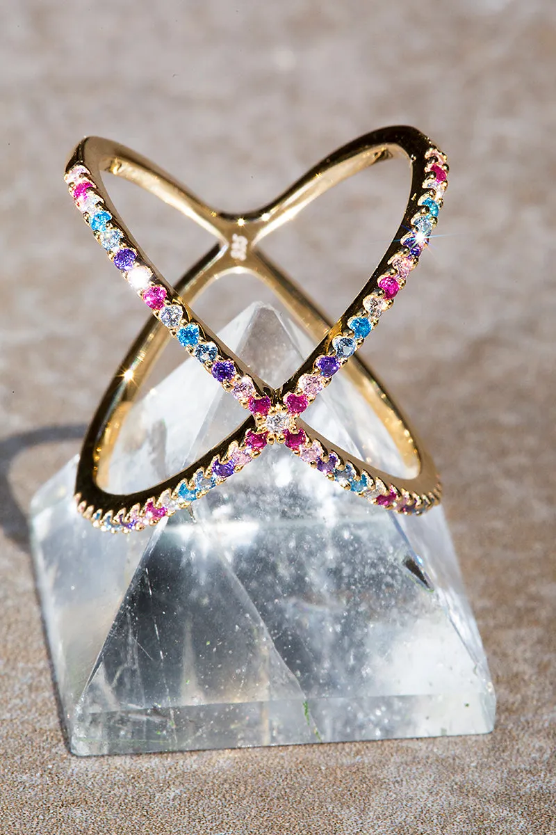 X RING- RAINBOW sold by Native Gem product image thumbnail 3