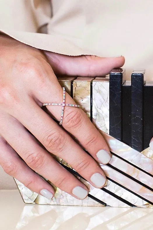 X RING- RAINBOW sold by Native Gem product image thumbnail 2