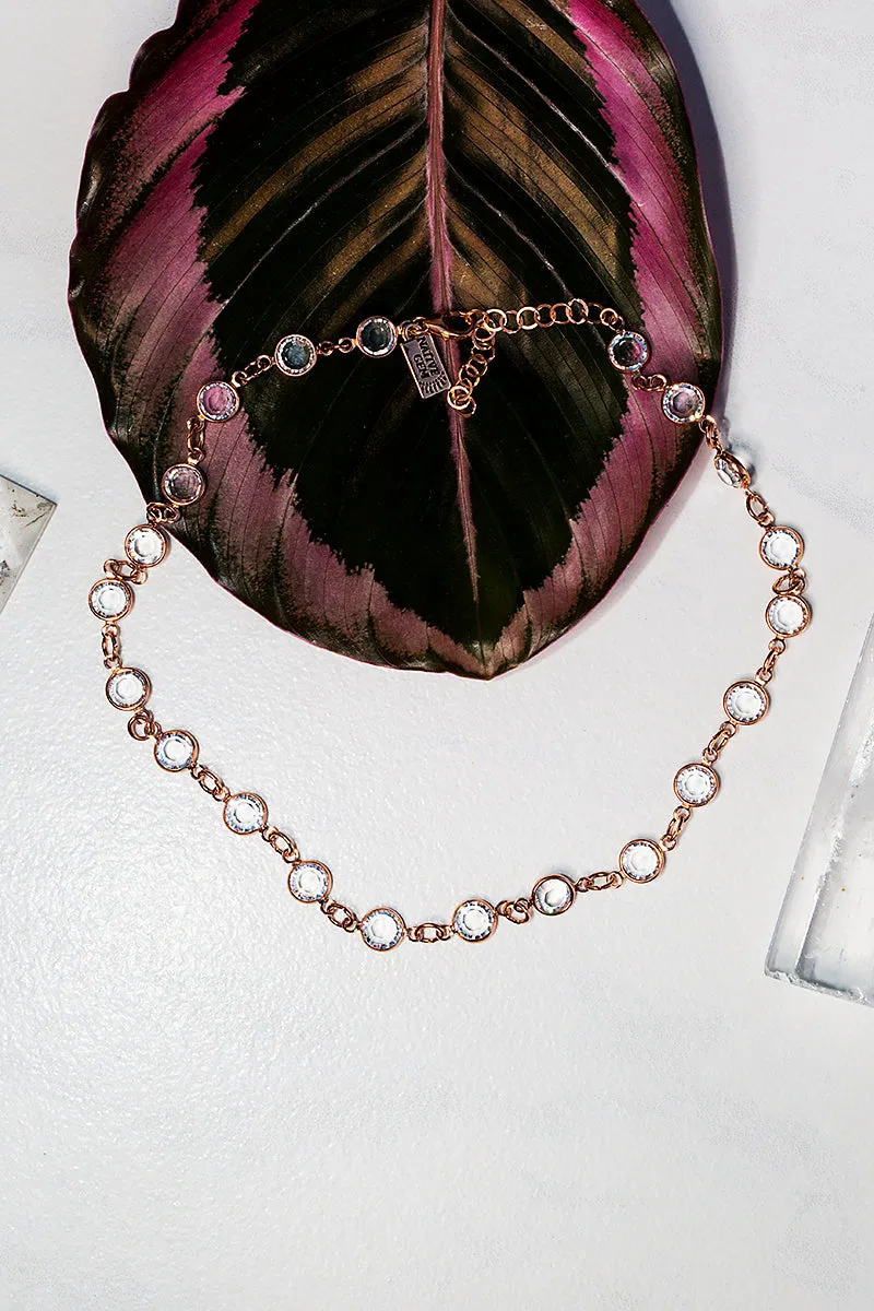 BRILLIANCE CHOKER- 14K ROSE GOLD VERMEIL sold by Native Gem