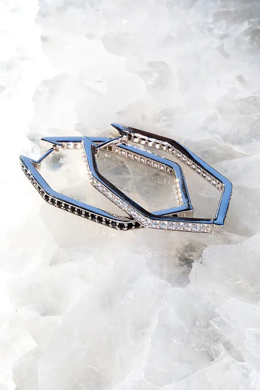 VERSATILITY HOOPS- STERLING SILVER sold by Native Gem