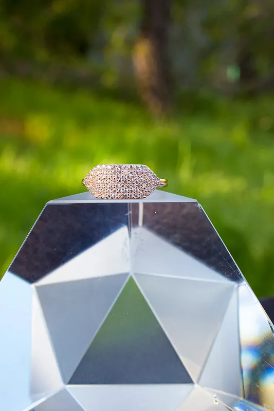 ID RING- 14K ROSE VERMEIL sold by Native Gem