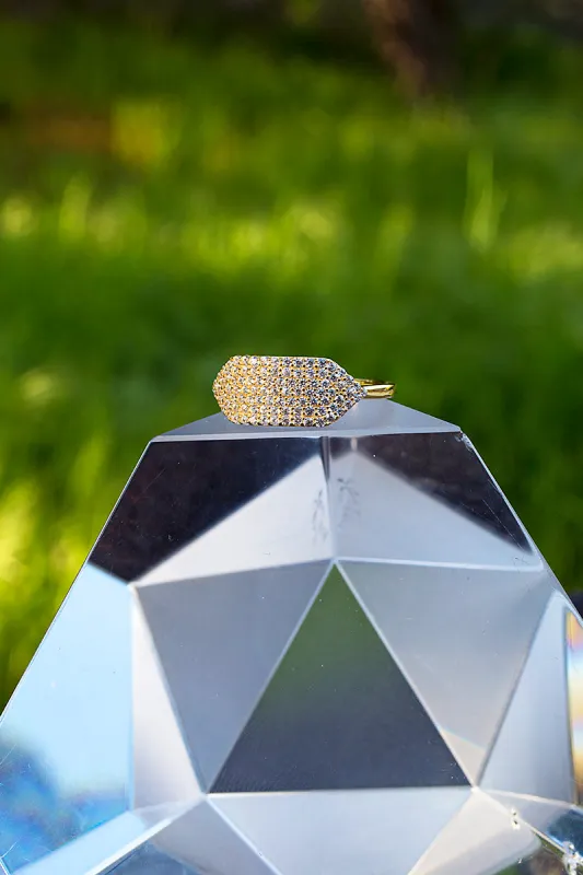 ID RING- 14K GOLD VERMEIL sold by Native Gem