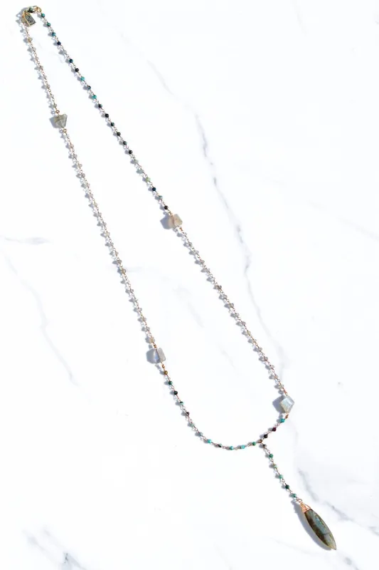 MIRAGE NECKLACE- TURQUOISE sold by Native Gem