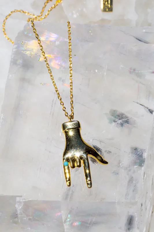 UNIVERSAL LANGUAGE NECKLACE made by Native Gem