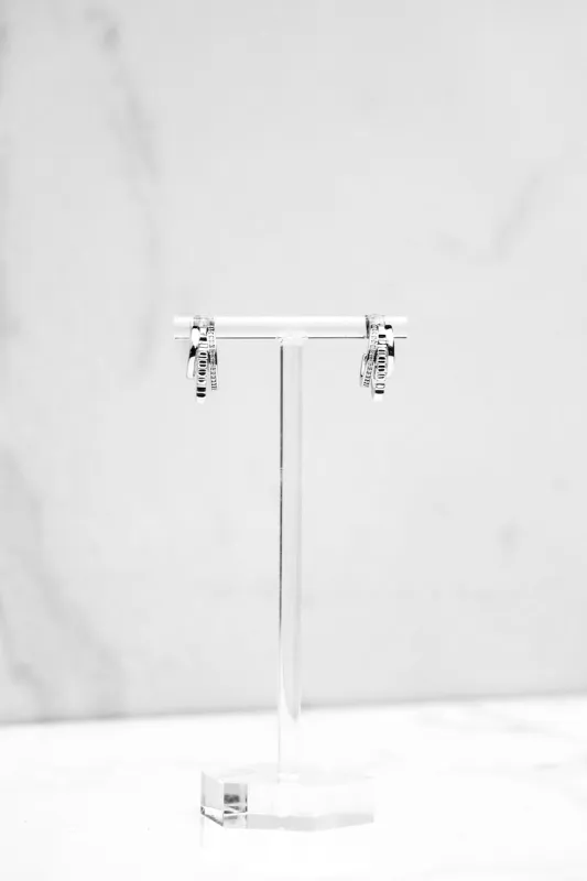 TRIPLE THREAT HUGGIES-STERLING SILVER sold by Native Gem