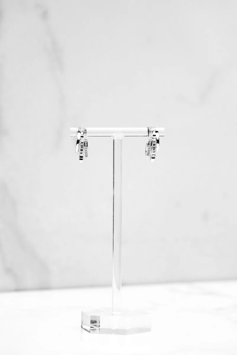 TRIPLE THREAT HUGGIES-STERLING SILVER sold by Native Gem