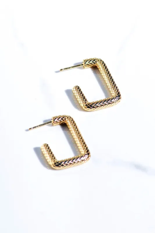 BALI HOOPS- 14K GOLD VERMEIL sold by Native Gem