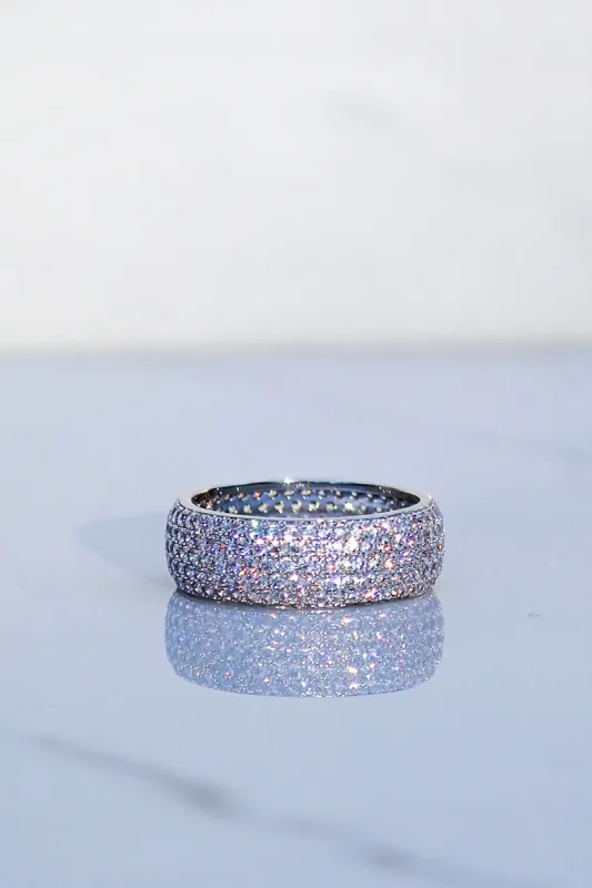 MINI BILLIONAIRE RING- STERLING SILVER sold by Native Gem