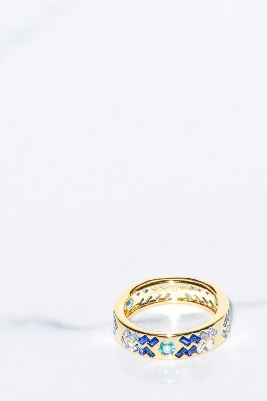 SUNBEAM RING- OCEANS sold by Native Gem