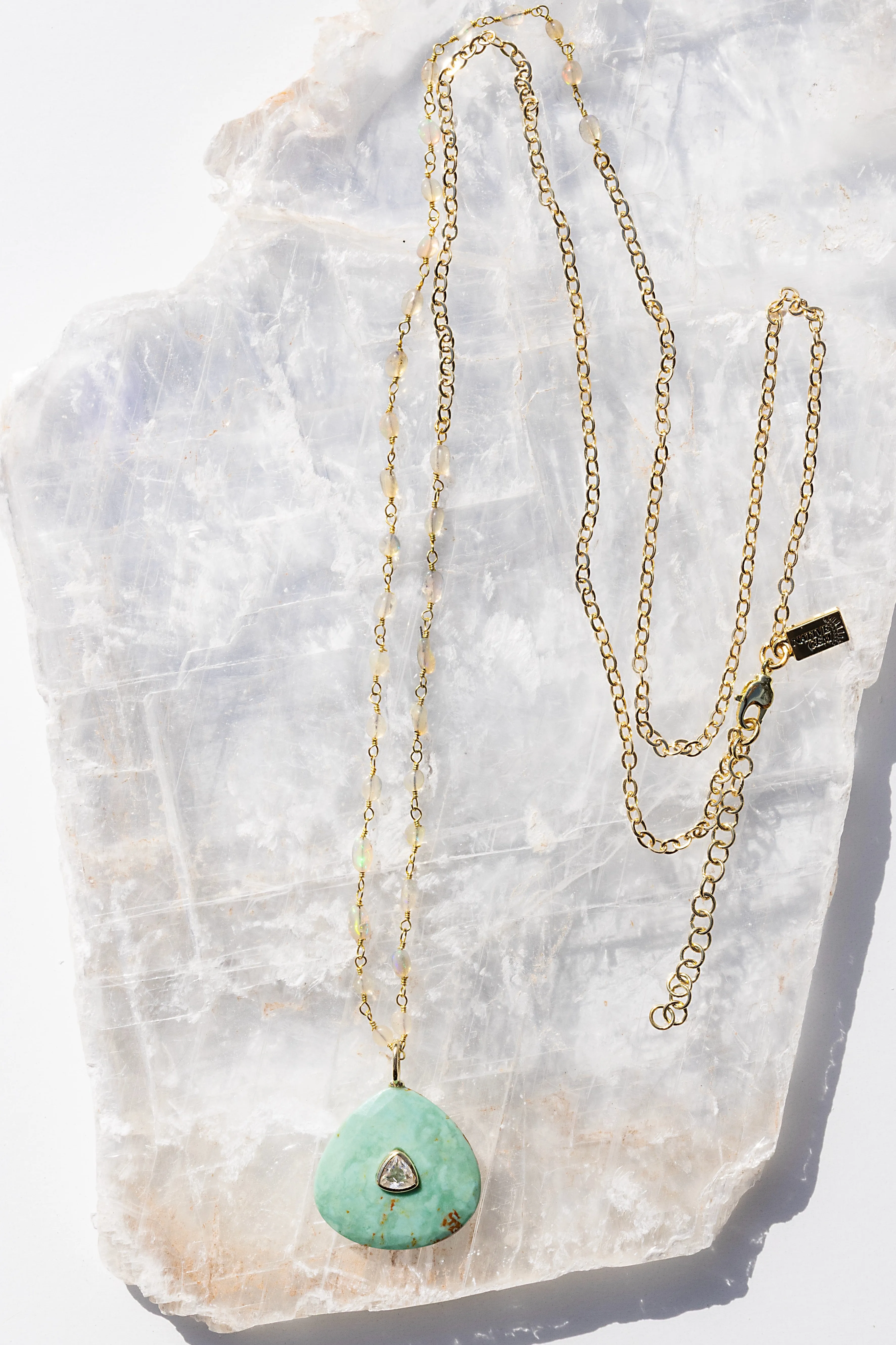 AMULET NECKLACE- TURQUOISE sold by Native Gem product image thumbnail 2