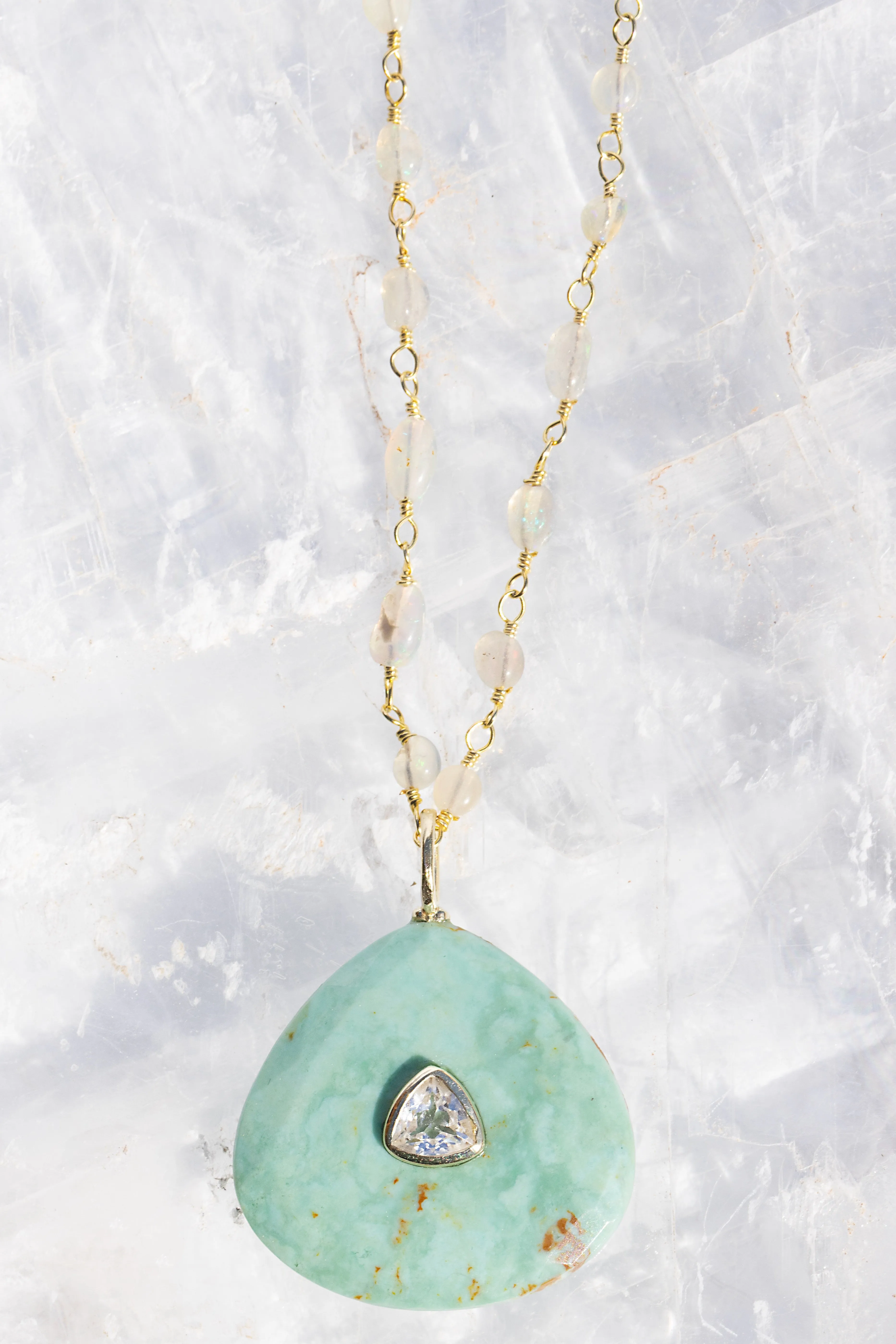 AMULET NECKLACE- TURQUOISE sold by Native Gem