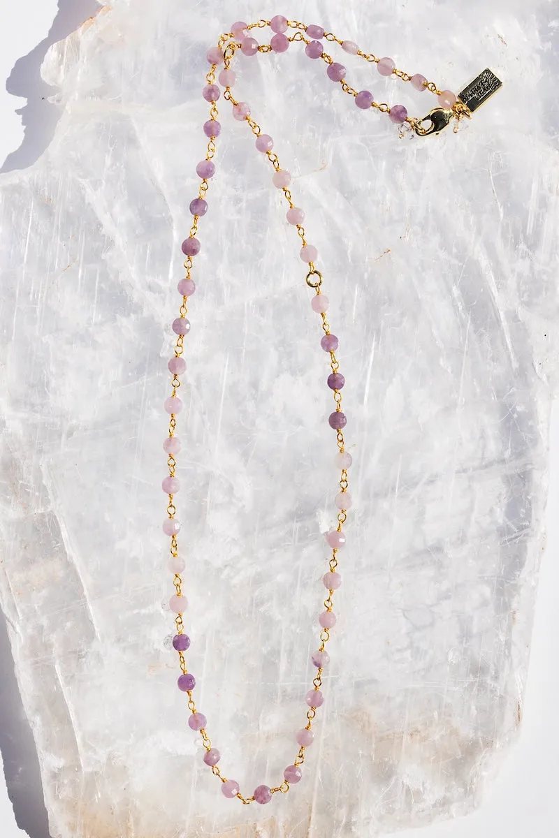 AMETHYST FEBRUARY BIRTHSTONE NECKLACE sold by Native Gem