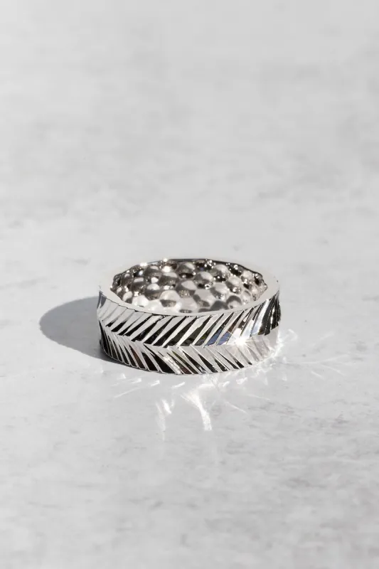 SUNRAY RING- SILVER PLATE sold by Native Gem