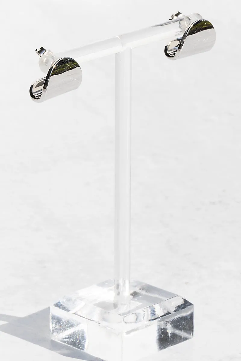 ARC STUDS- STERLING SILVER sold by Native Gem