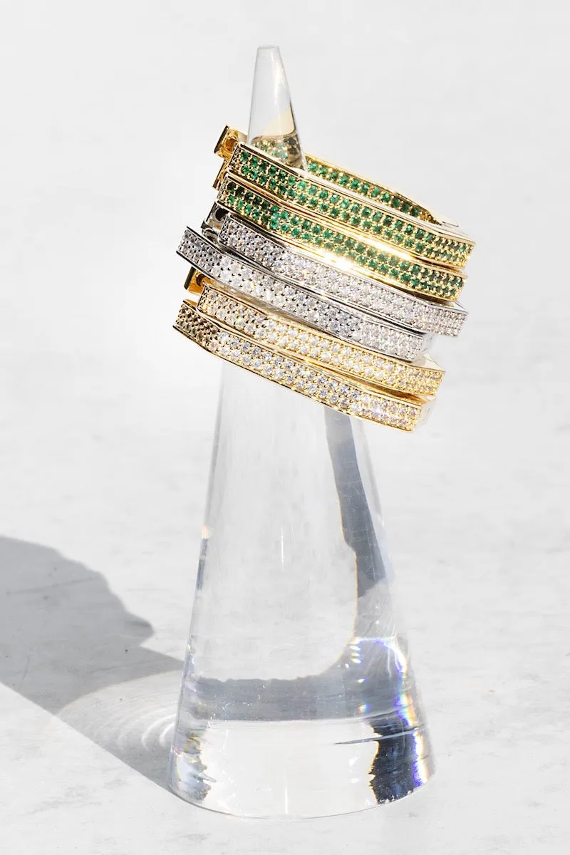 OCTAVIA HOOPS- STERLING SILVER sold by Native Gem product image thumbnail 4