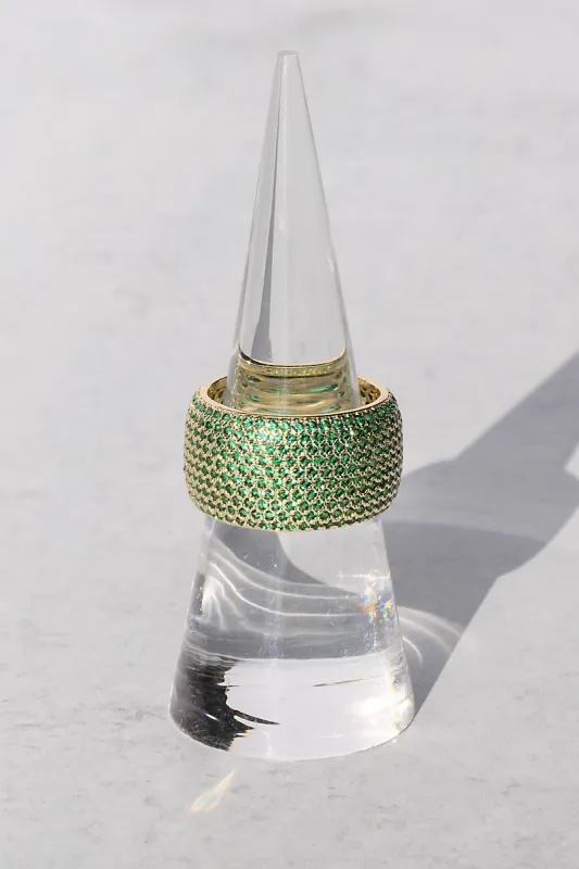 BILLIONAIRE RING- EMERALD sold by Native Gem