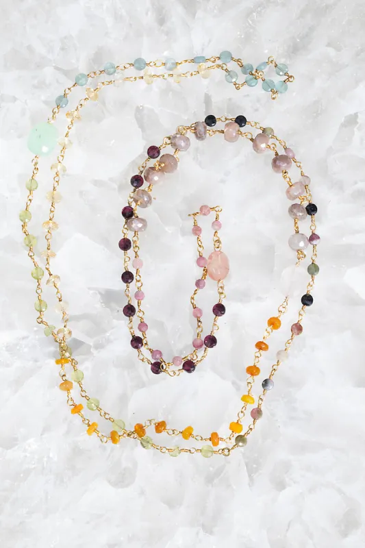 CHAMELEON NECKLACE- RAINBOW made by Native Gem