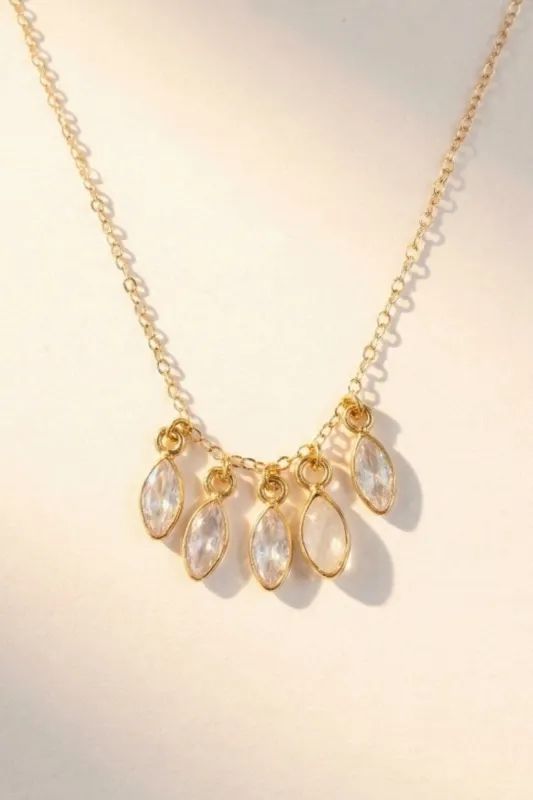 BELLA RAINBOW MOONSTONE NECKLACE made by Native Gem