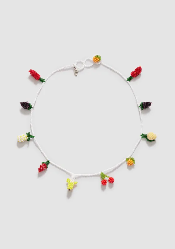 Fruit Salad Necklace made by Pura Utz ApS