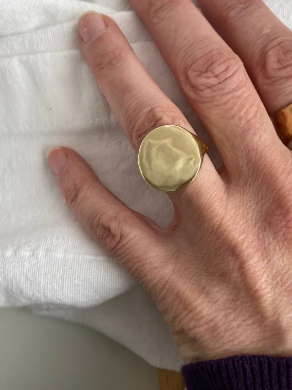 Full circle signet sold by Lissa Bowie