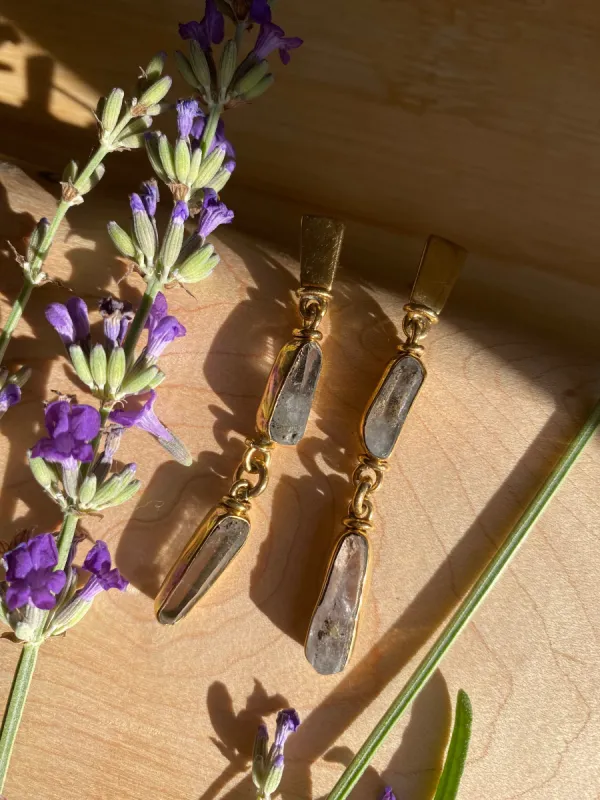 Rocha drop earrings sold by Lissa Bowie