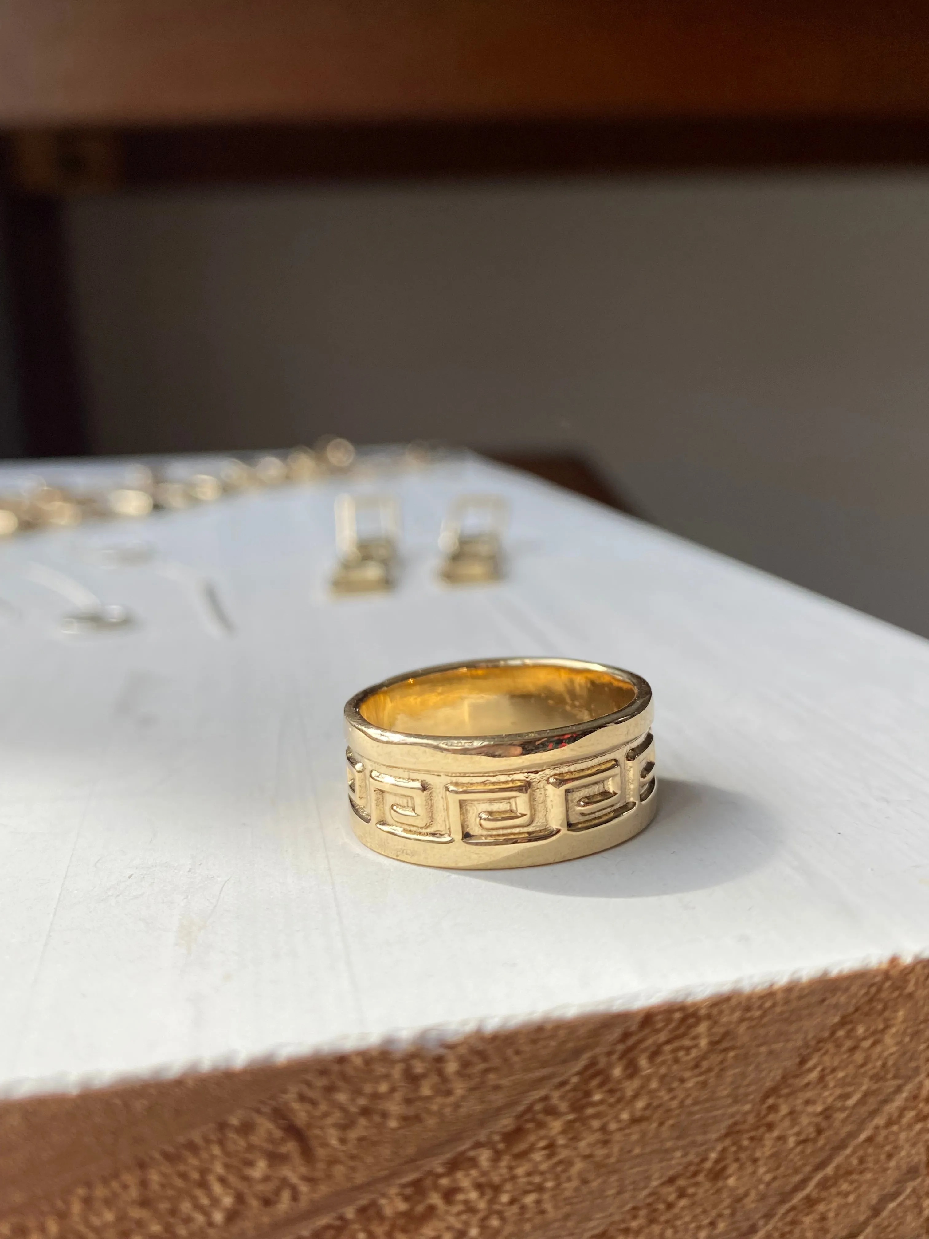 Meander ring sold by Lissa Bowie product image thumbnail 4