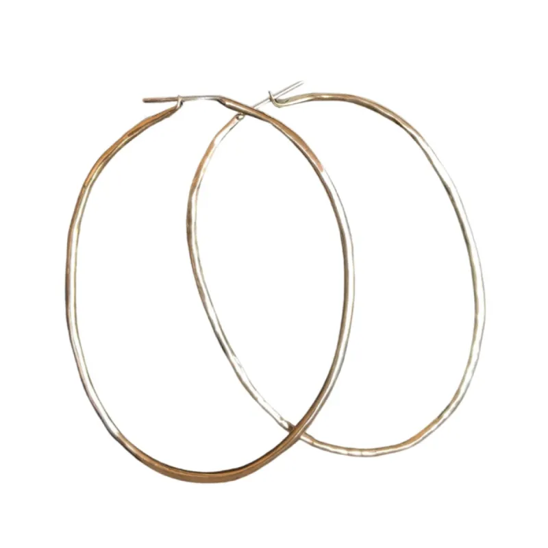 Oval hoop sold by Lissa Bowie