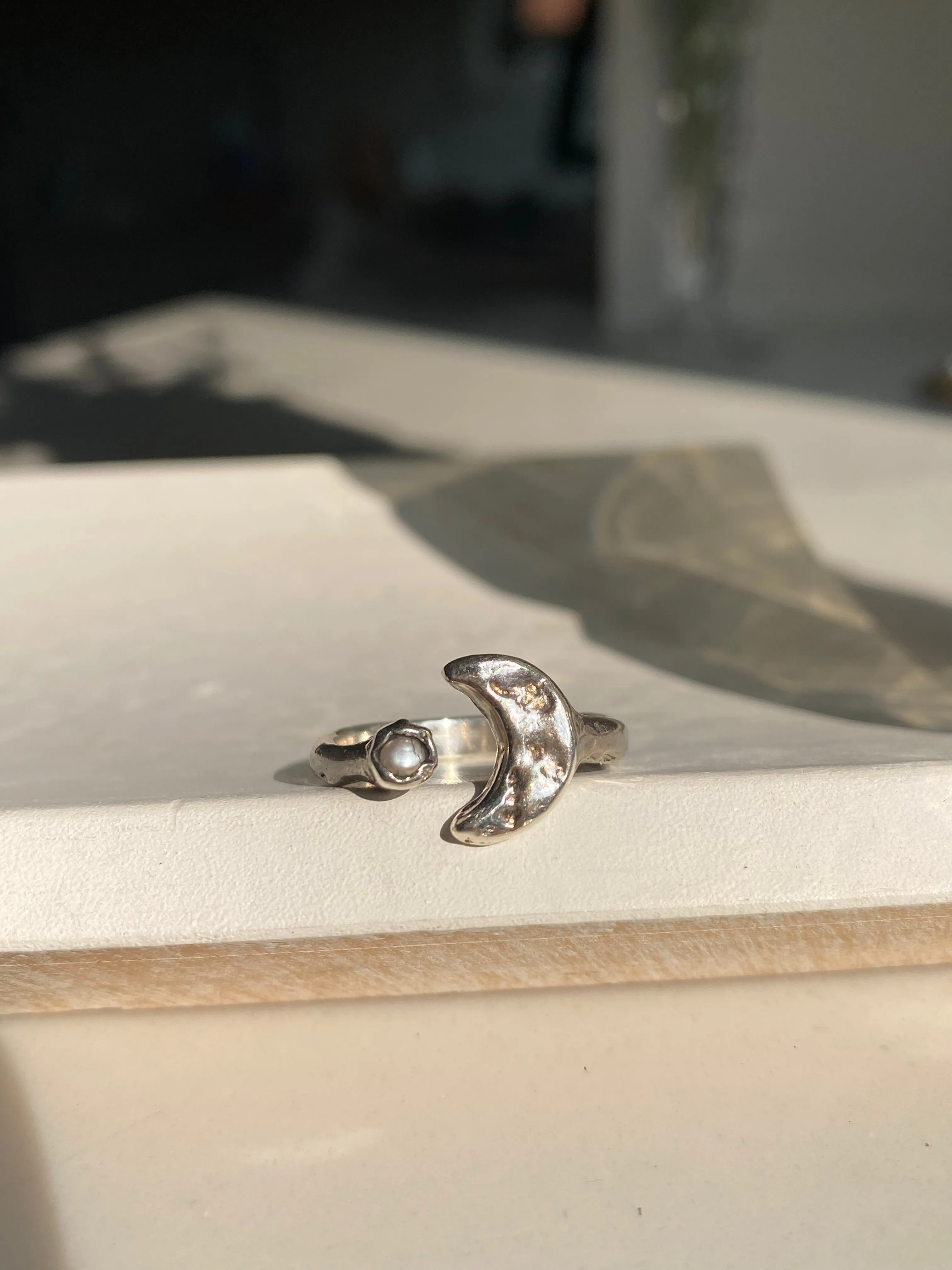 Clear skies ring sold by Lissa Bowie product image thumbnail 5