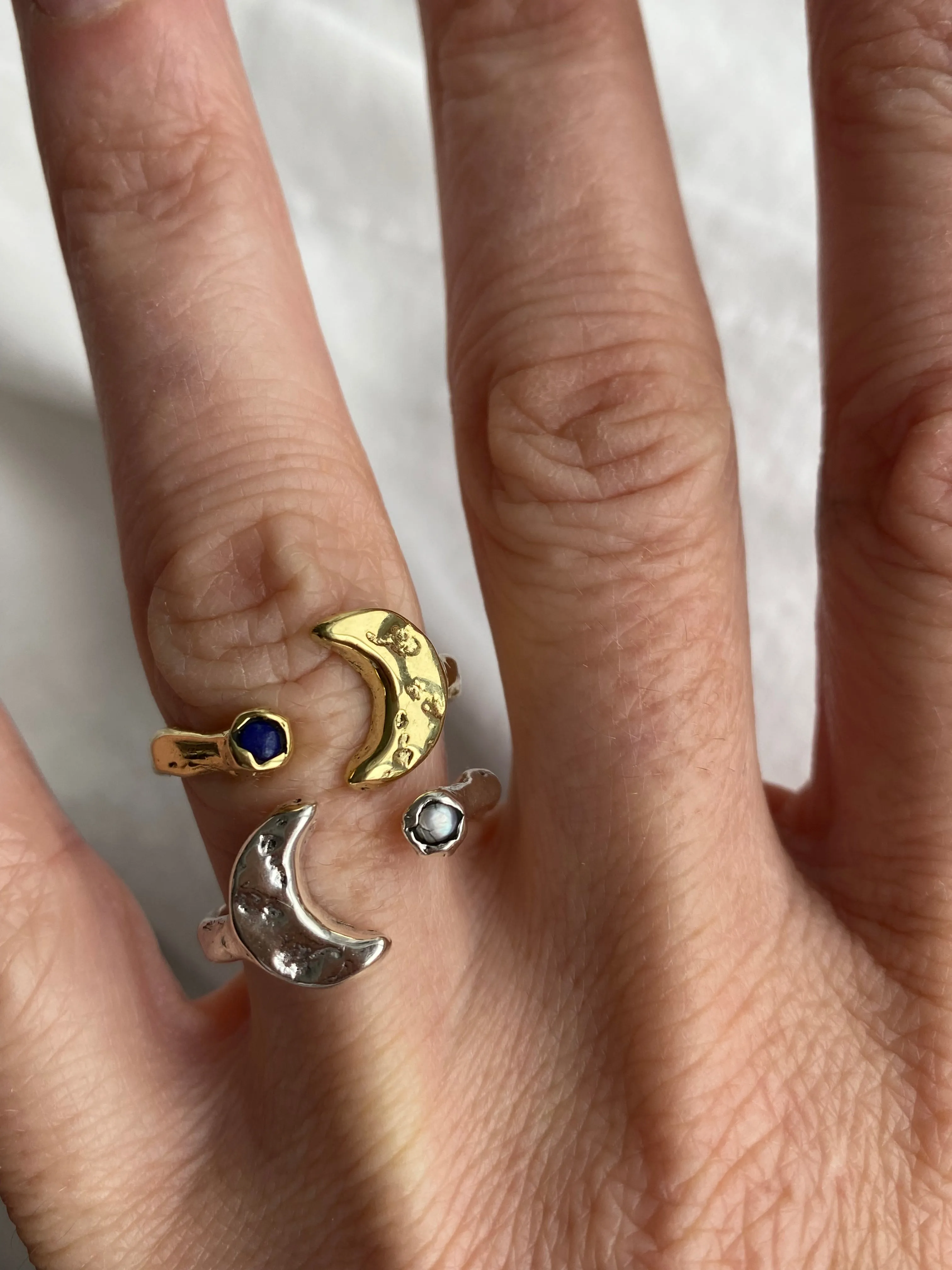 Clear skies ring sold by Lissa Bowie product image thumbnail 3