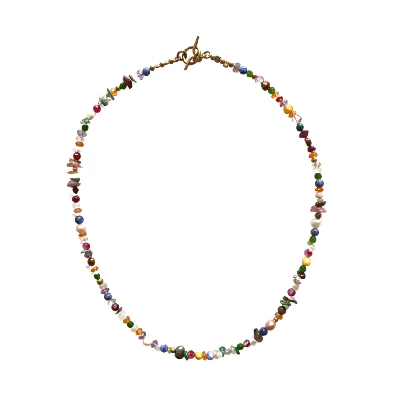 Salpica toggle clasp necklace sold by Lissa Bowie