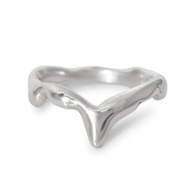 Galia Dip Stacking Ring sold by Lissa Bowie