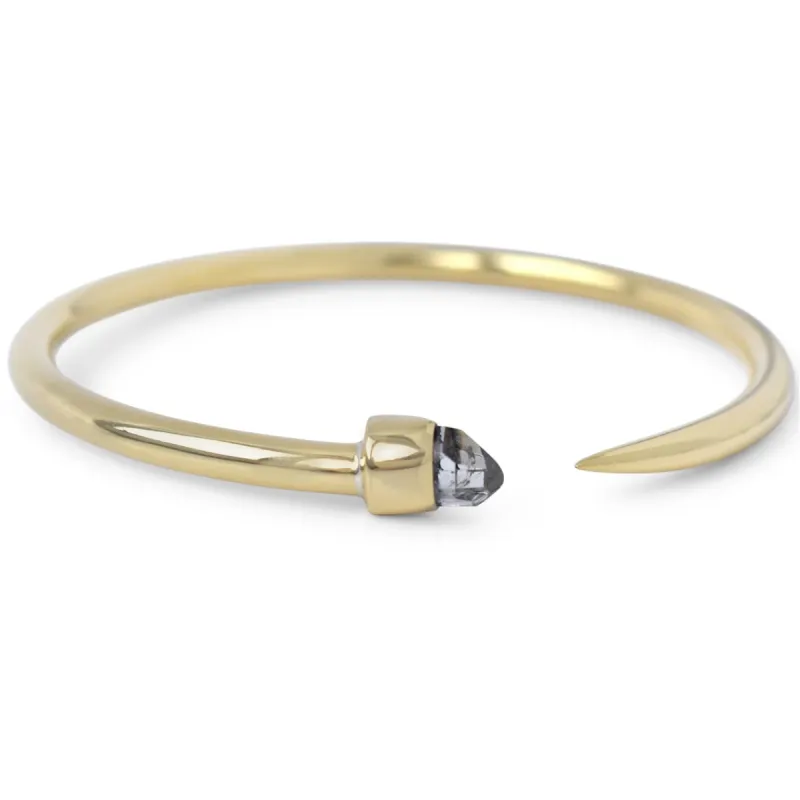 Tusk Stone Bangle Bracelet sold by Lissa Bowie