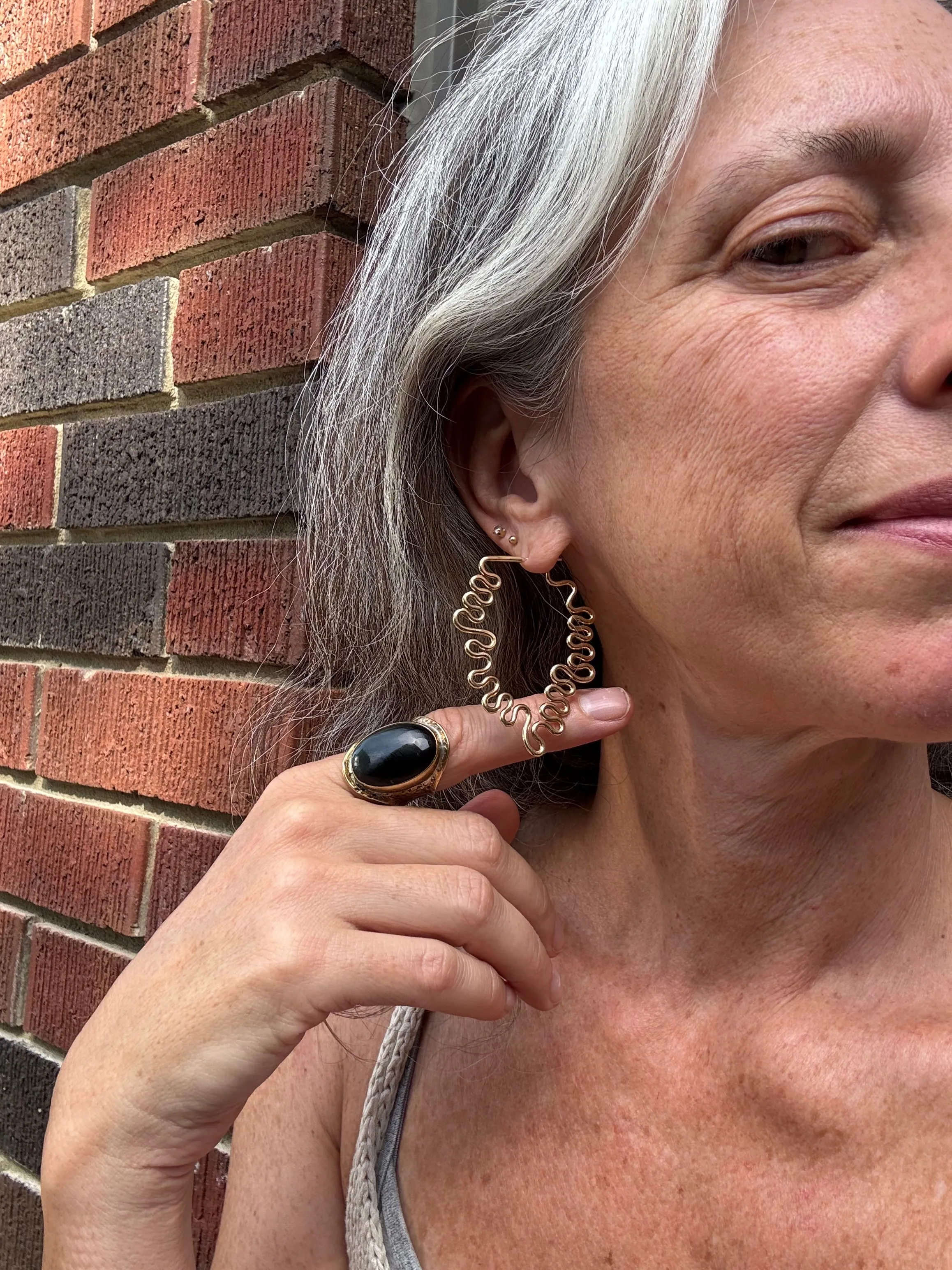 Ripple hoop sold by Lissa Bowie product image thumbnail 2