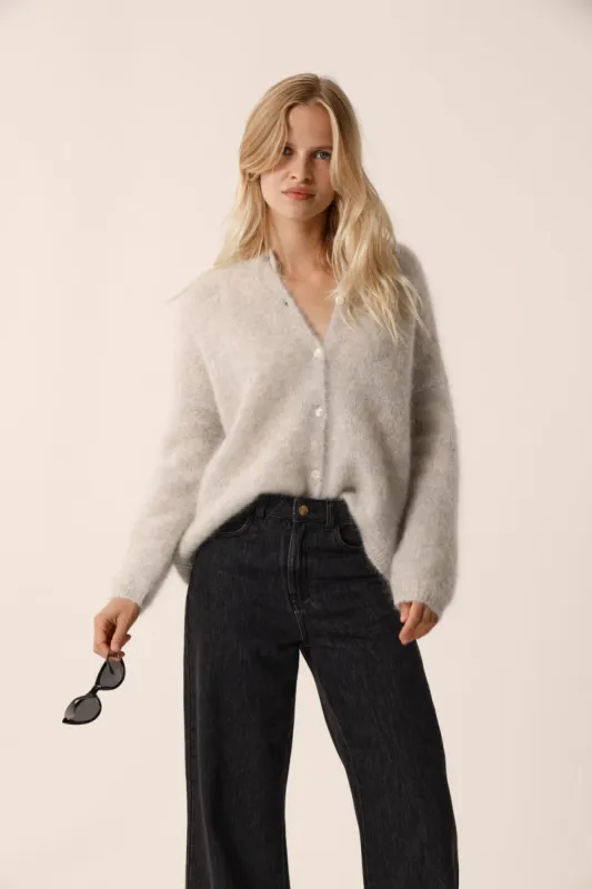 Gilet Bea Gris Chine sold by Des Petits Hauts