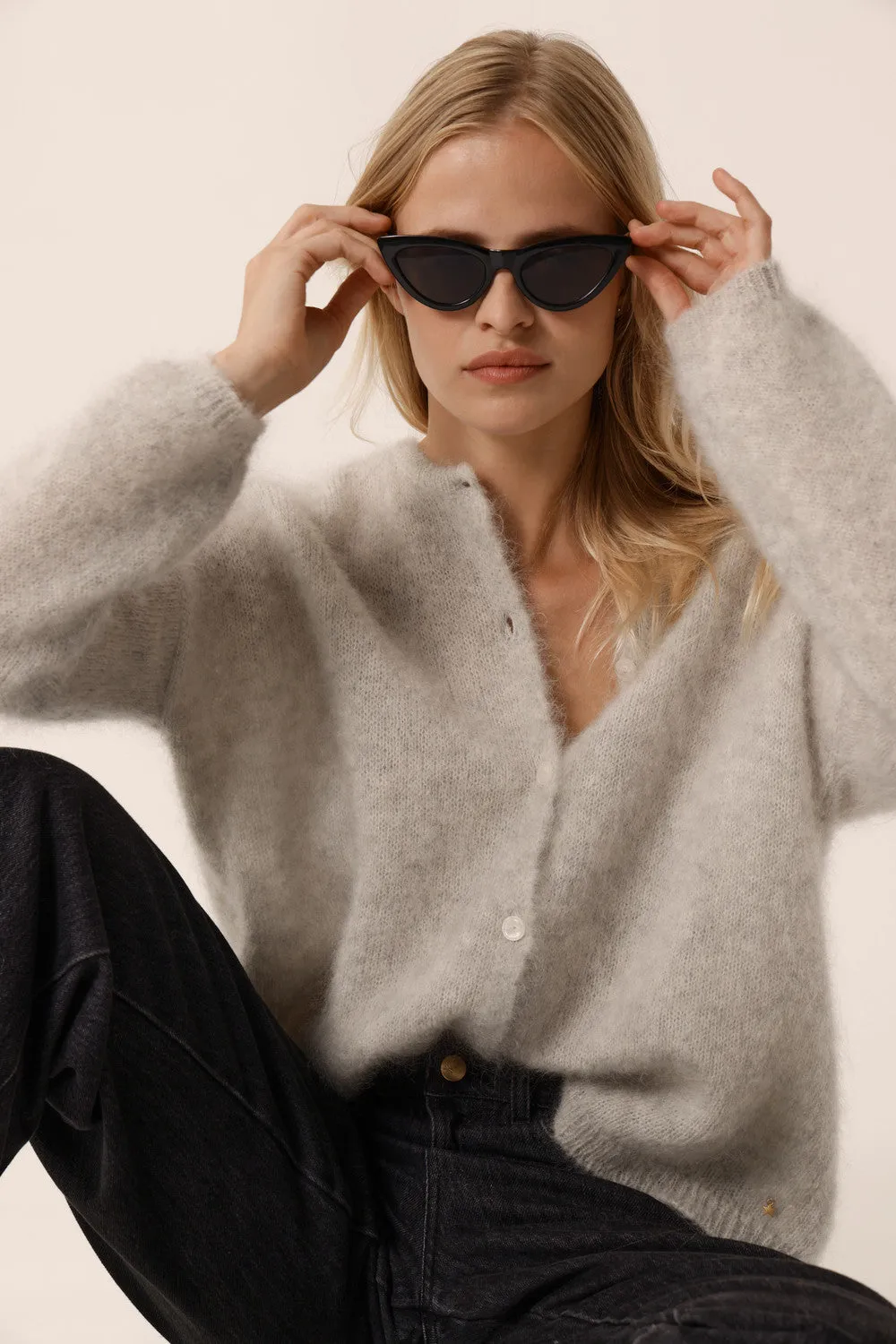 Gilet Bea Gris Chine sold by Des Petits Hauts product image thumbnail 4