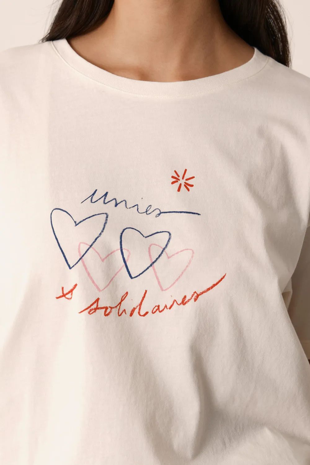 Tee-shirt Marina Ecru sold by Des Petits Hauts product image thumbnail 2