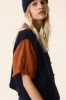 Veste maille sans manches Zlata Marine sold by Des Petits Hauts